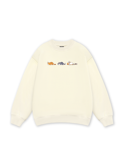 Cute Cat Sleep  Sweater