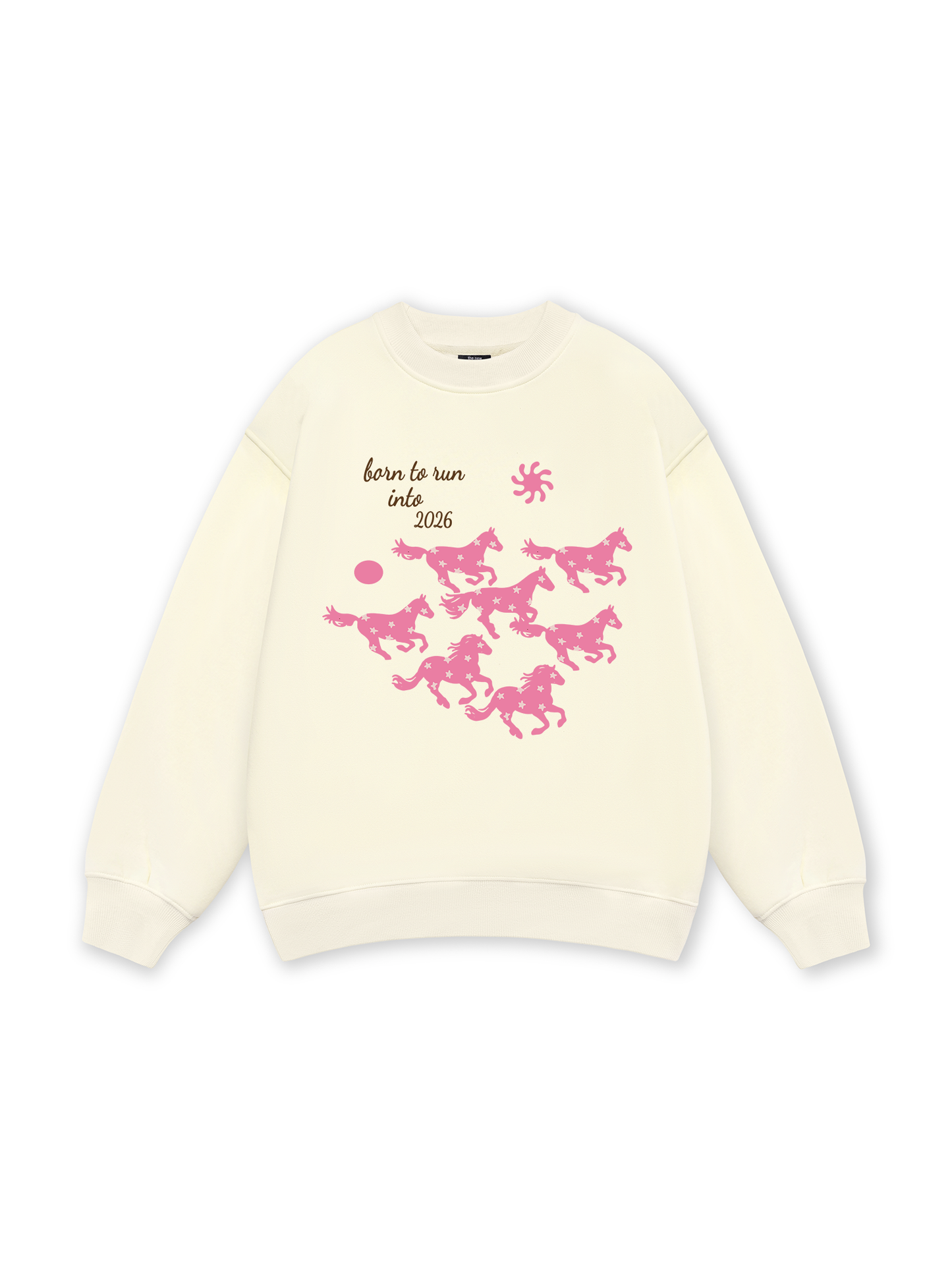 Born To Run Into 2026 Sweater