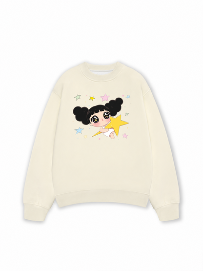 Dolly Girl Bling Star Sweater