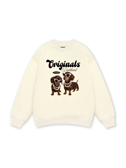 Dachhund Originals Blue Tiffany Sweater
