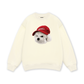 Puppy With Red Hat Sweater