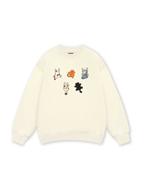Cute Cat Team 1  Sweater