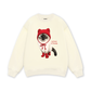 Working O'ttreats Red Meow Sweater