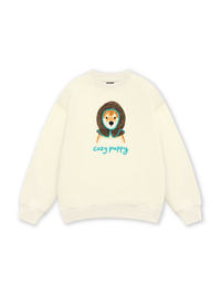 Blue Tiffany Cozy Puppy Sweater