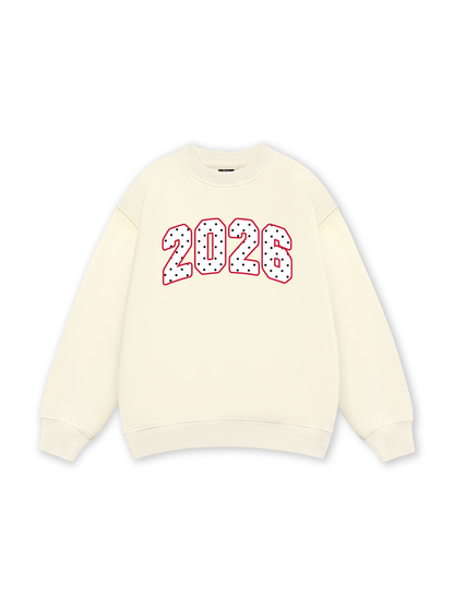 Cute 2026 Pink Dots Sweater