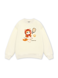 Pickleball Girl Meow Sweater