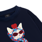 Kitten Day Meow With Apple Sweater
