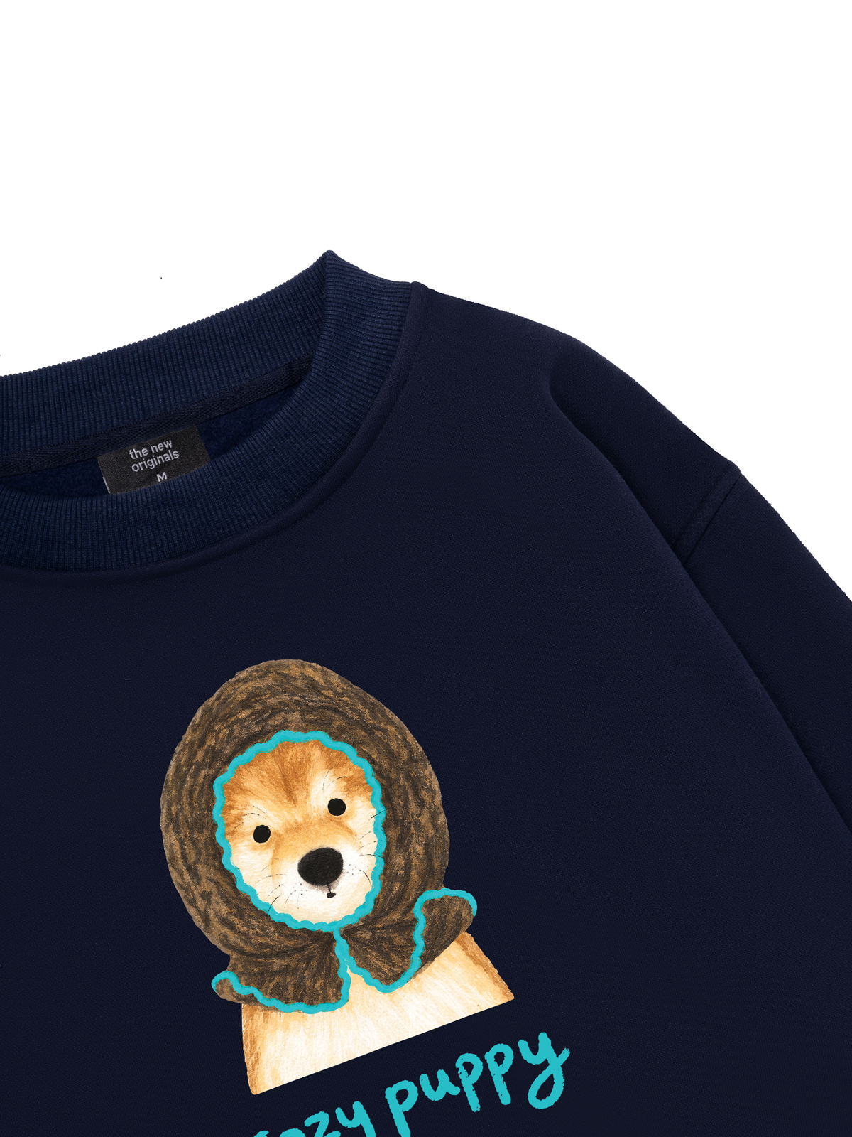 Blue Tiffany Cozy Puppy Sweater