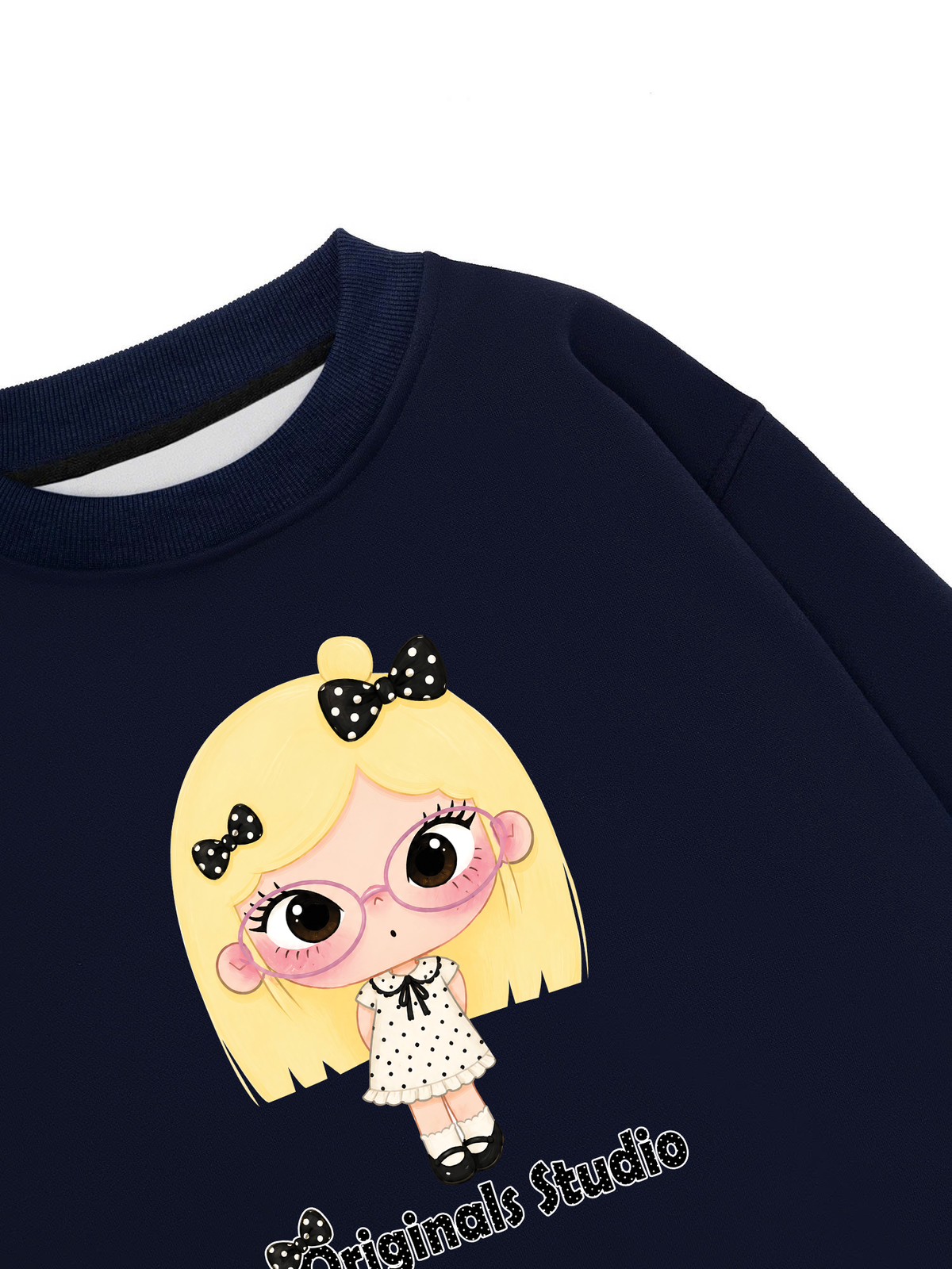 Cute Dotty Girl Sweater