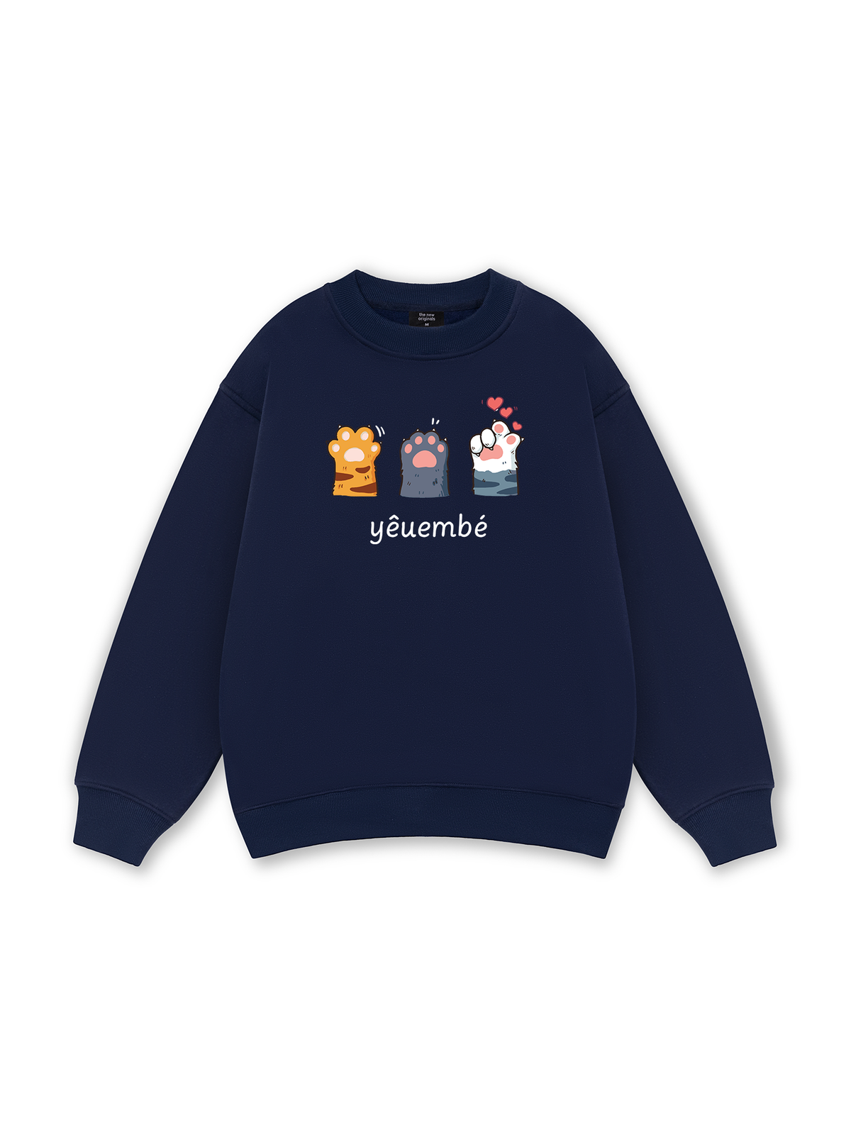 Cute Cat Hand Yeu Be Sweater