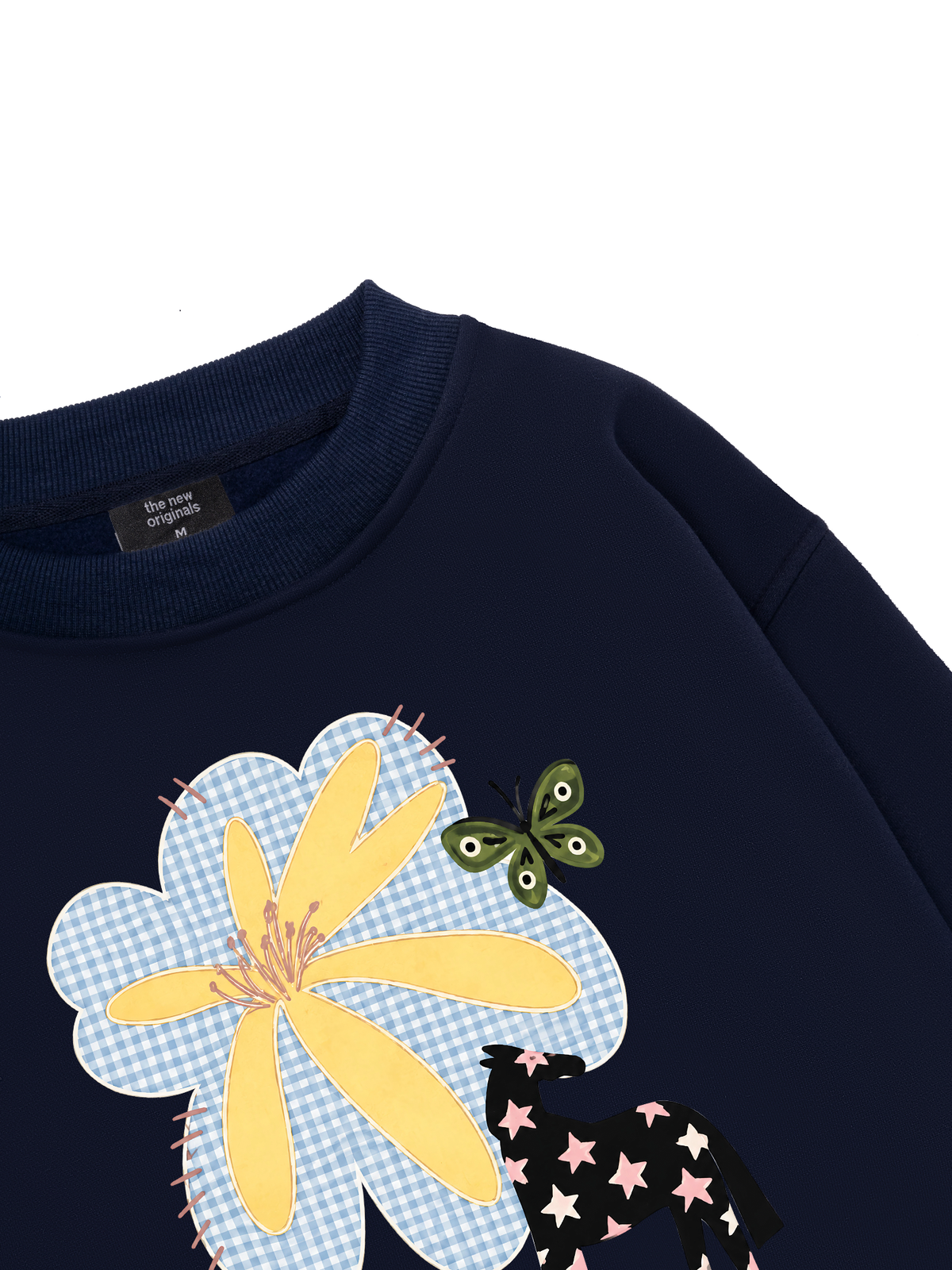 Flower With Horse Sweater