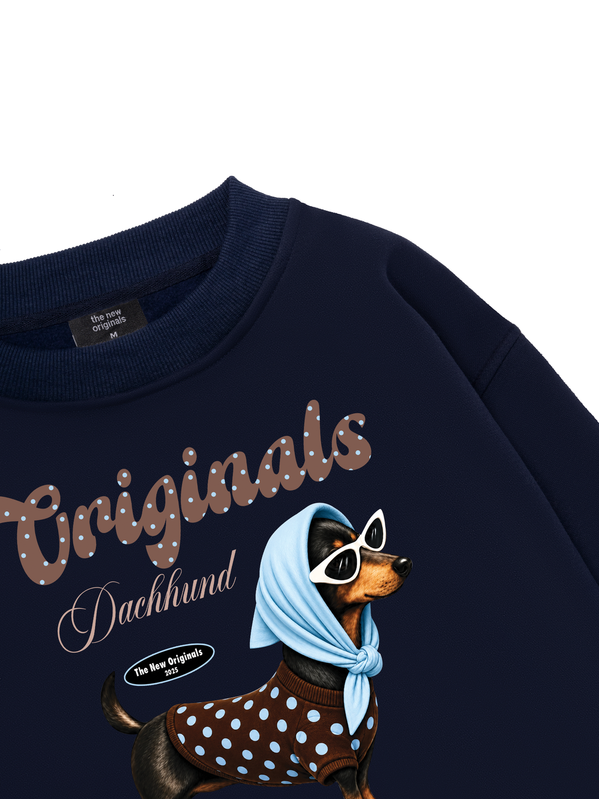 Polka Tiffany Dachhund Sweater