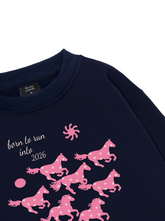 Born To Run Into 2026 Sweater