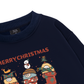 Winter Christmas Socks Sweater