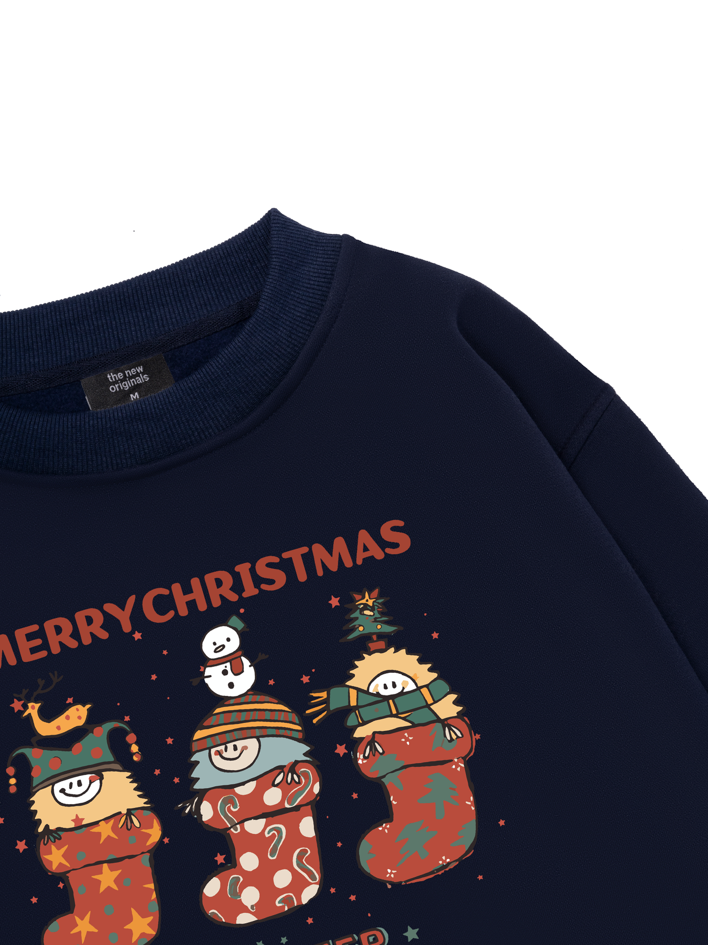 Winter Christmas Socks Sweater