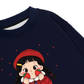 Dolly Girl Cute Strawberry Girl Sweater