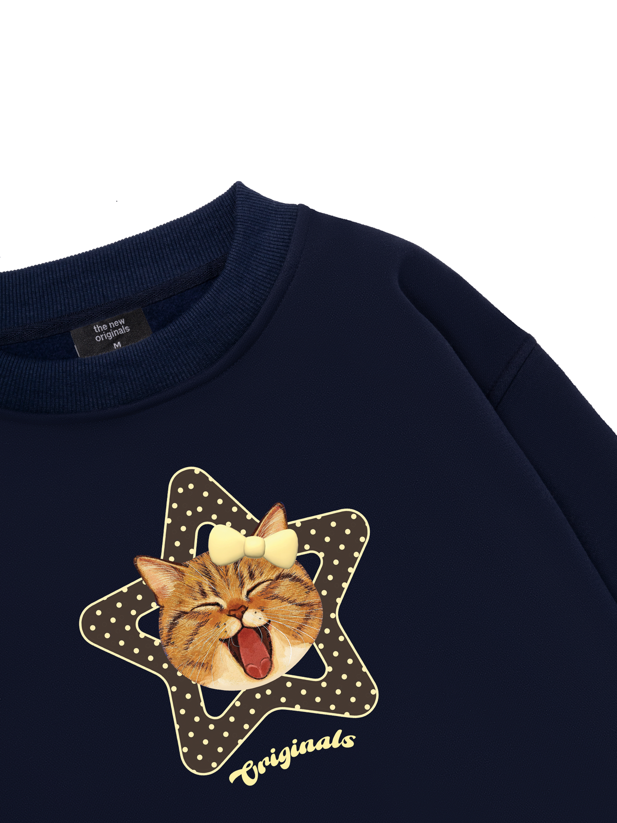Cutie Girrl Star Meow Sweater