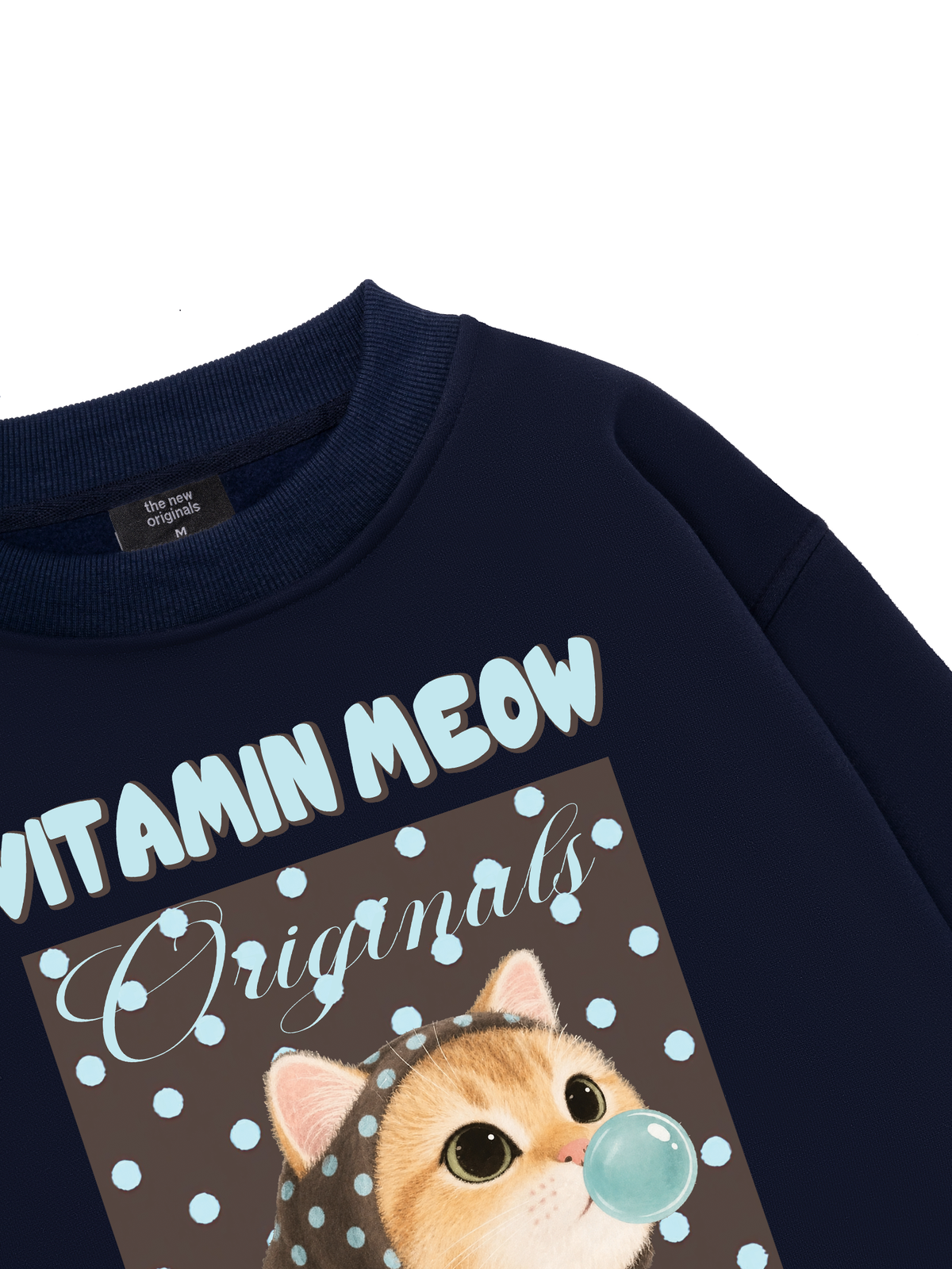 Vitamin Meow Blue Tiffany Sweater