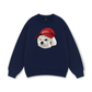 Puppy With Red Hat Sweater