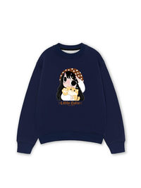 Little Girl Brown Dots Sweater