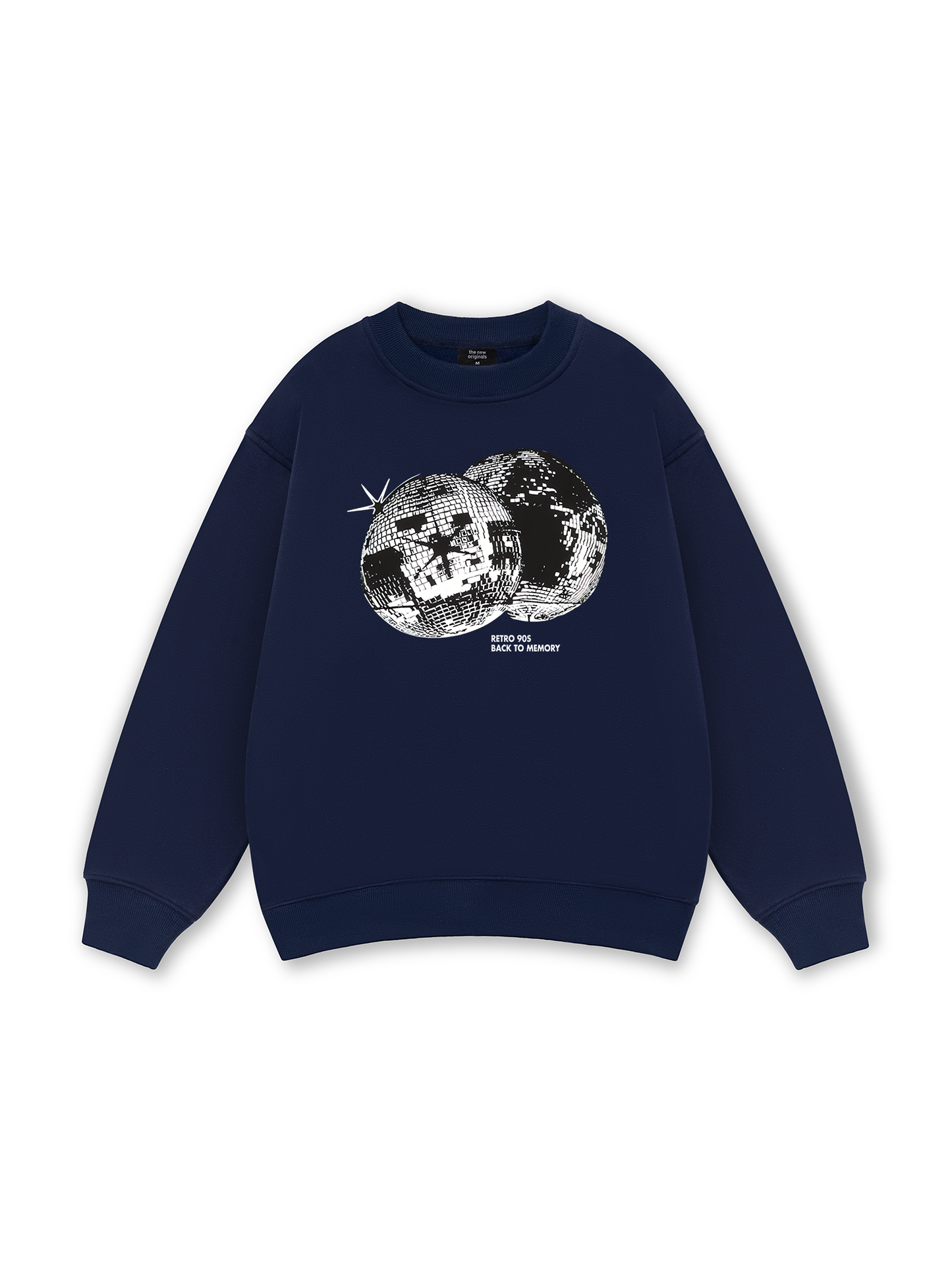 Retro 90s Disco Ball  Sweater