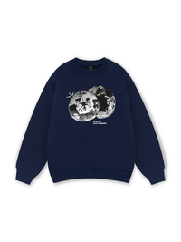 Retro 90s Disco Ball  Sweater