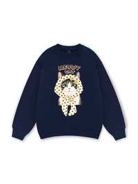Meowy Cat Cream Sweater