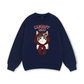 Meowy Cat Red Xmas Plaid Sweater