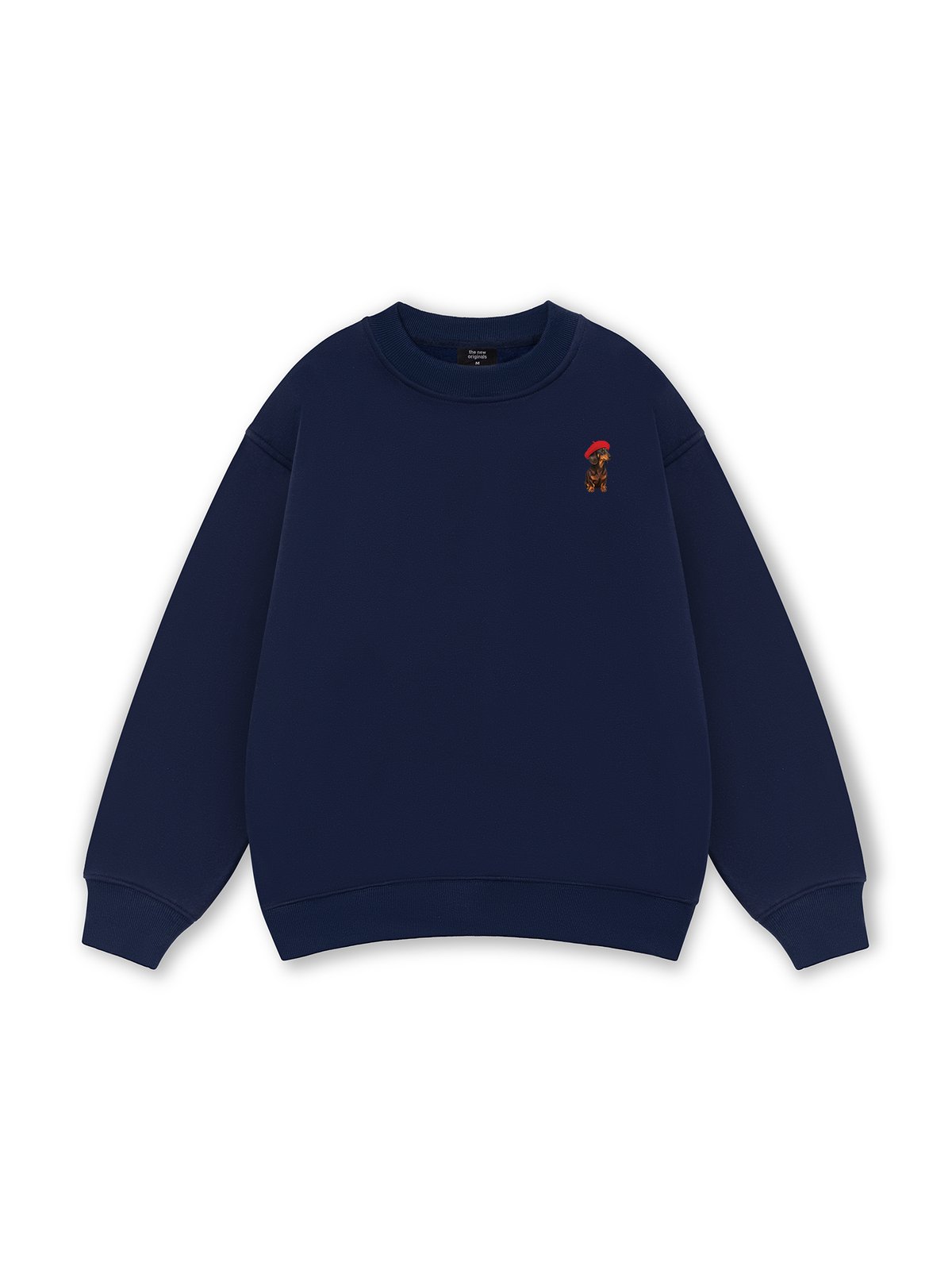 Dachshund With Red Beret Sweater