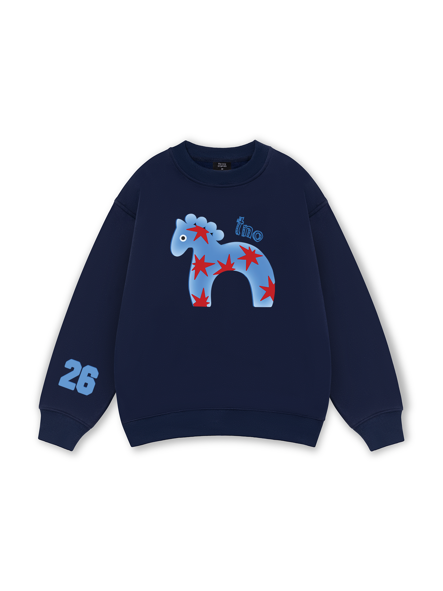 26 - Blue Horse Sweater