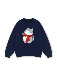 Funny Couple Xmas Cat Sweater