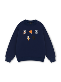 Cute Cat Team 1  Sweater