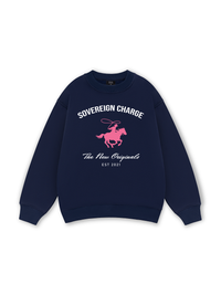 SOVERREIGN CHARGE PINK HORSE Sweater