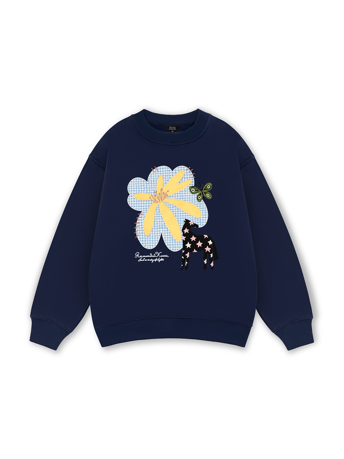 Flower With Horse Sweater