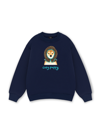 Blue Tiffany Cozy Puppy Sweater