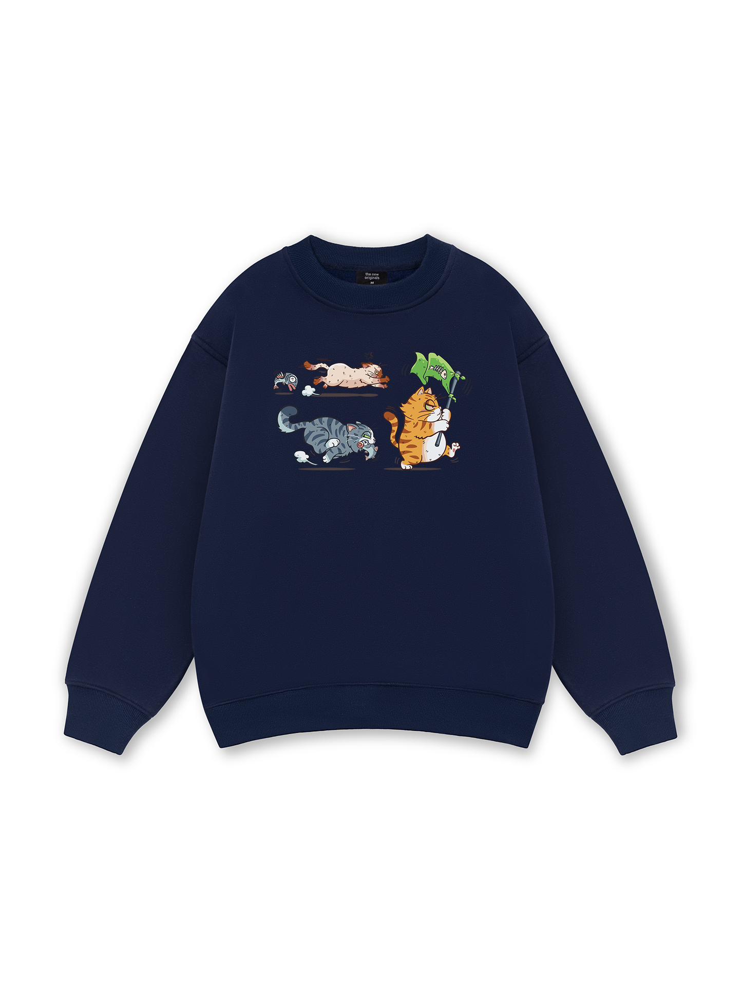 Funny Cat Fishing  Sweater