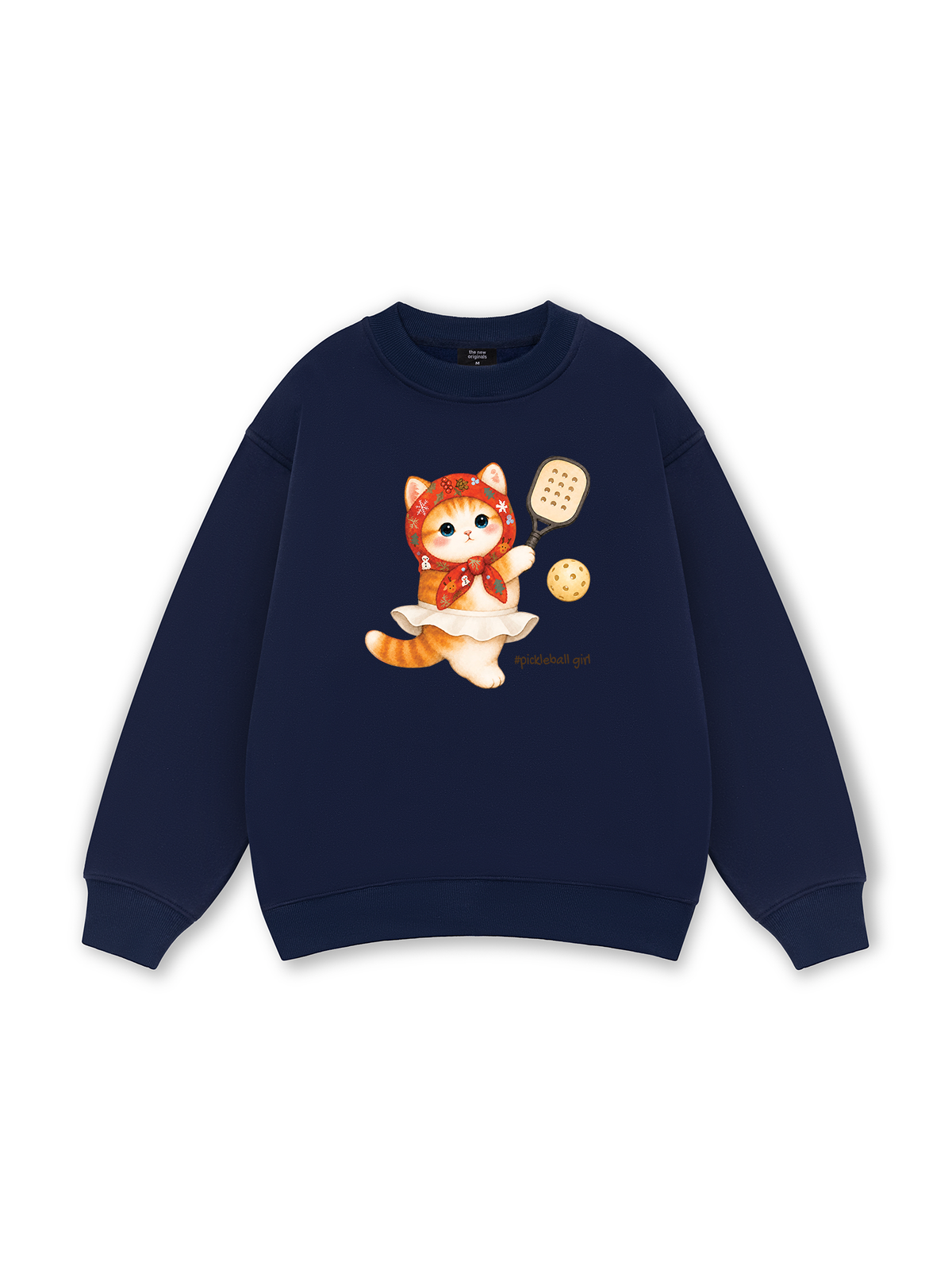 Pickleball Girl Meow Sweater