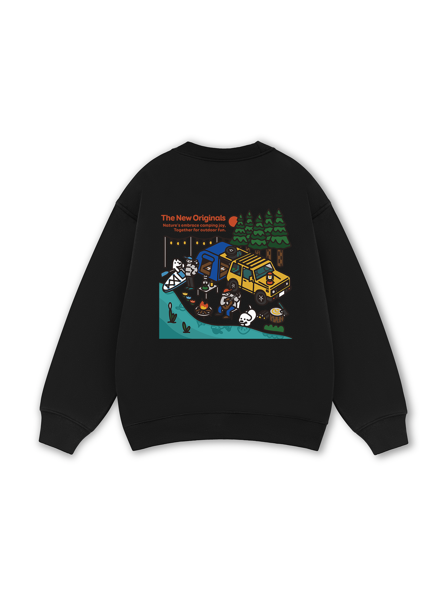 Nature's Embrace Camping Joy Sweater