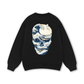 The Great Wave off Skull Sweater