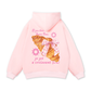 Áo Hoodie Nỉ Bông Go Get A Croissant sau