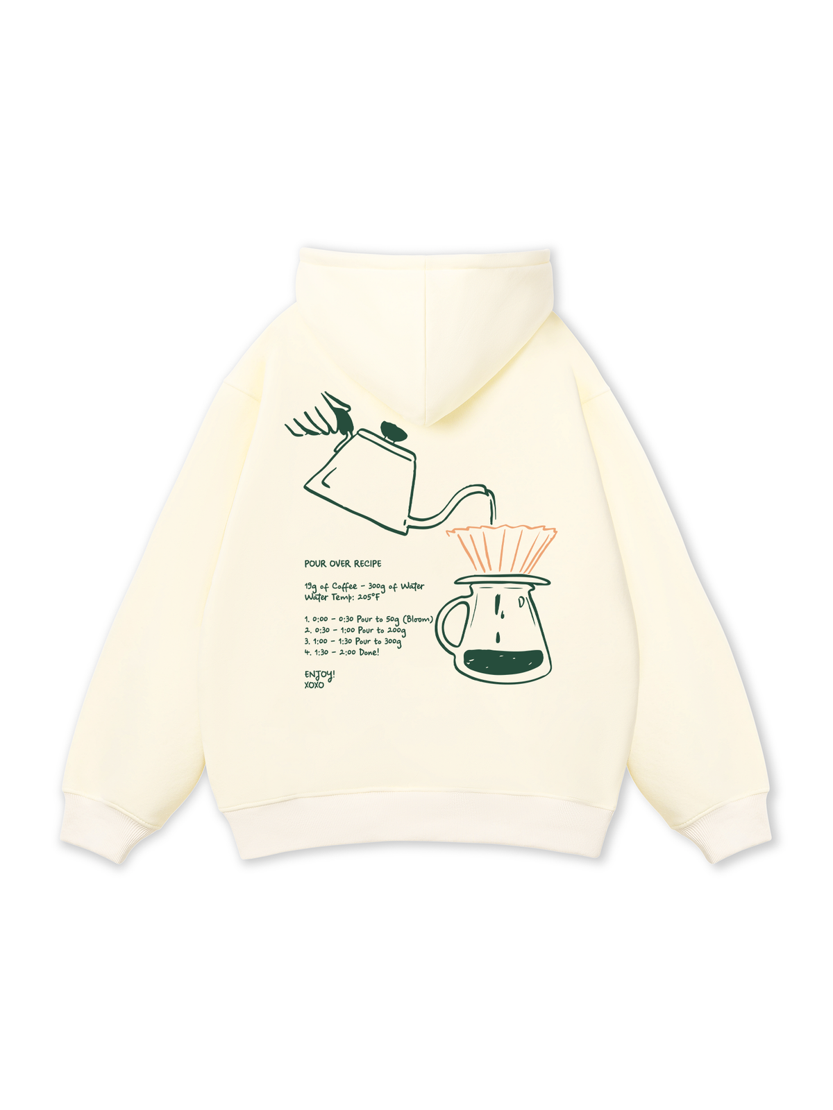 Pour Over Recipe Hoodie