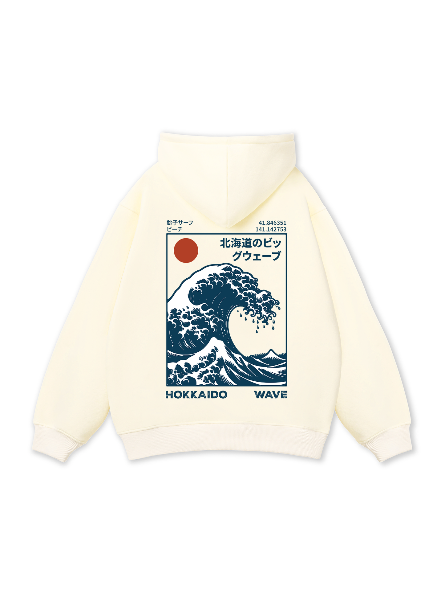 Hokkaido Wave Hoodie