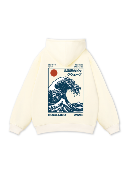 Hokkaido Wave Hoodie