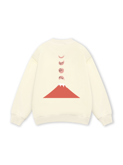 Fujisan Cat Sweater