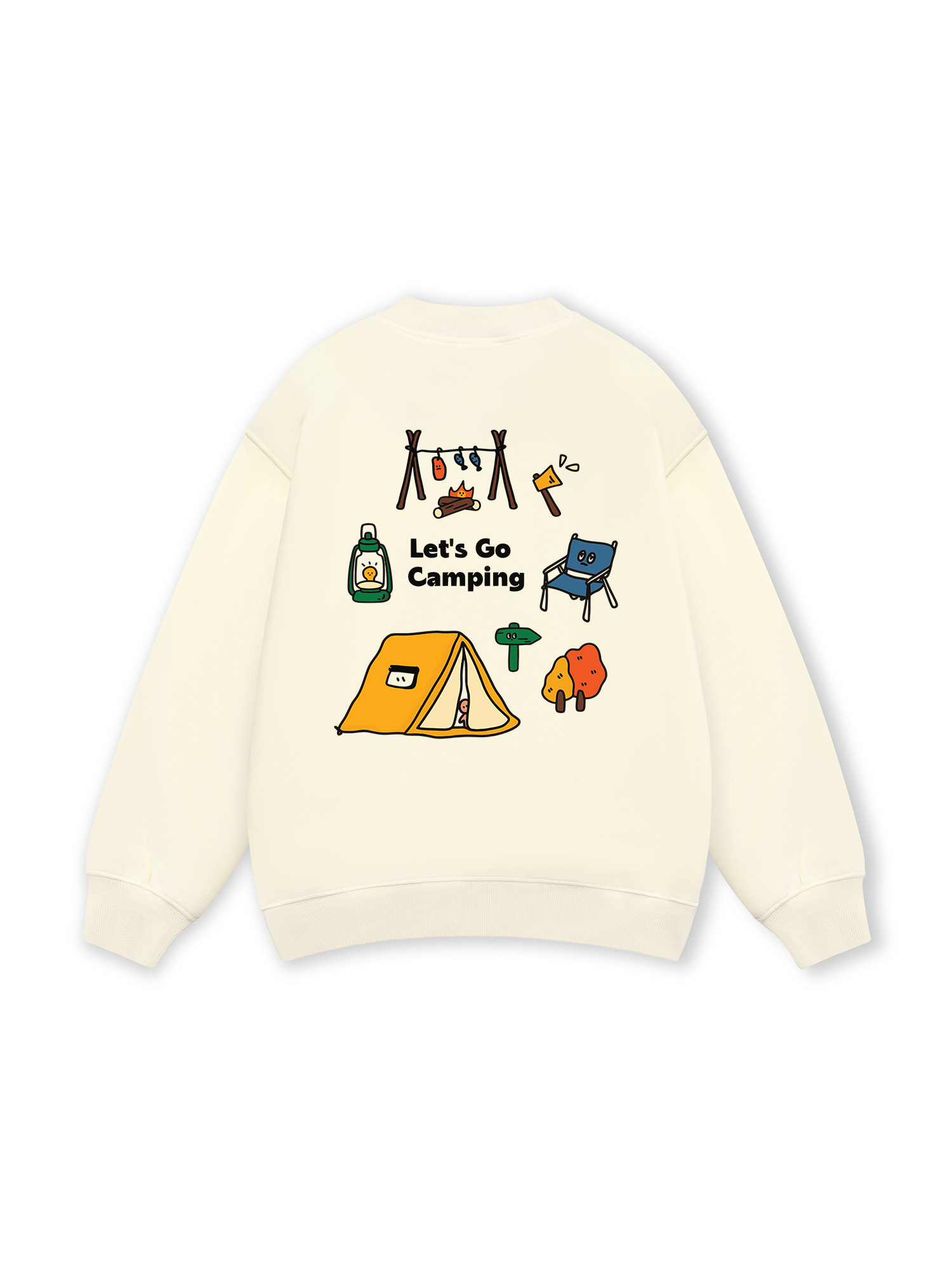 Let's Go Camping Sweater