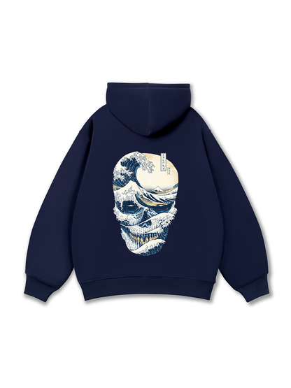 The Great Wave off Skull Hoodie
