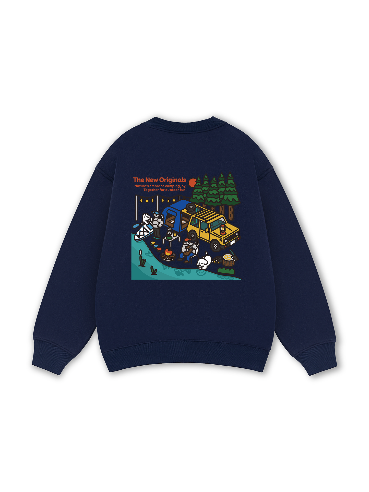Nature's Embrace Camping Joy Sweater