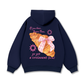 Áo Hoodie Nỉ Bông Go Get A Croissant sau