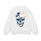 The Great Wave off Skull Sweater