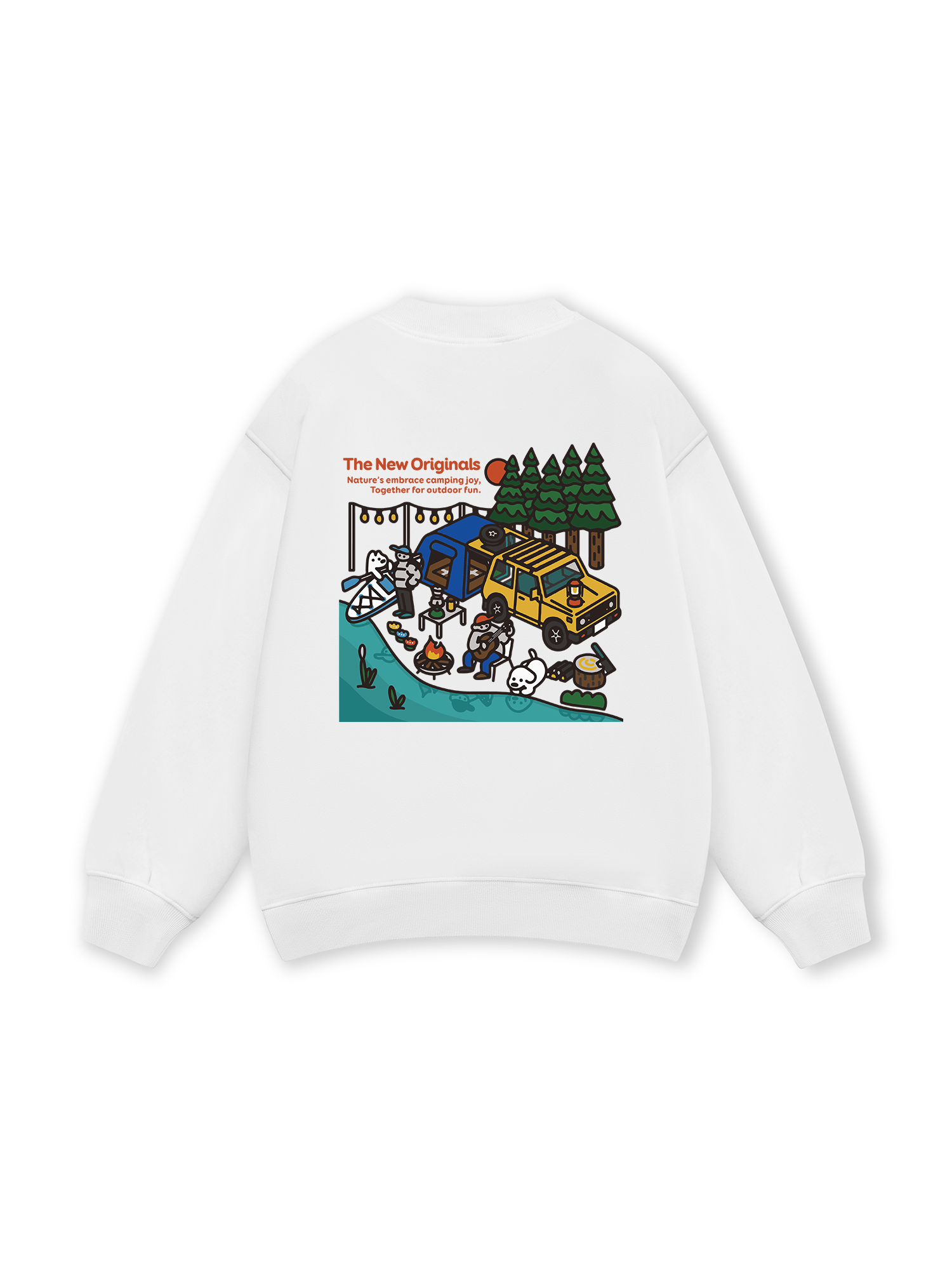 Nature's Embrace Camping Joy Sweater